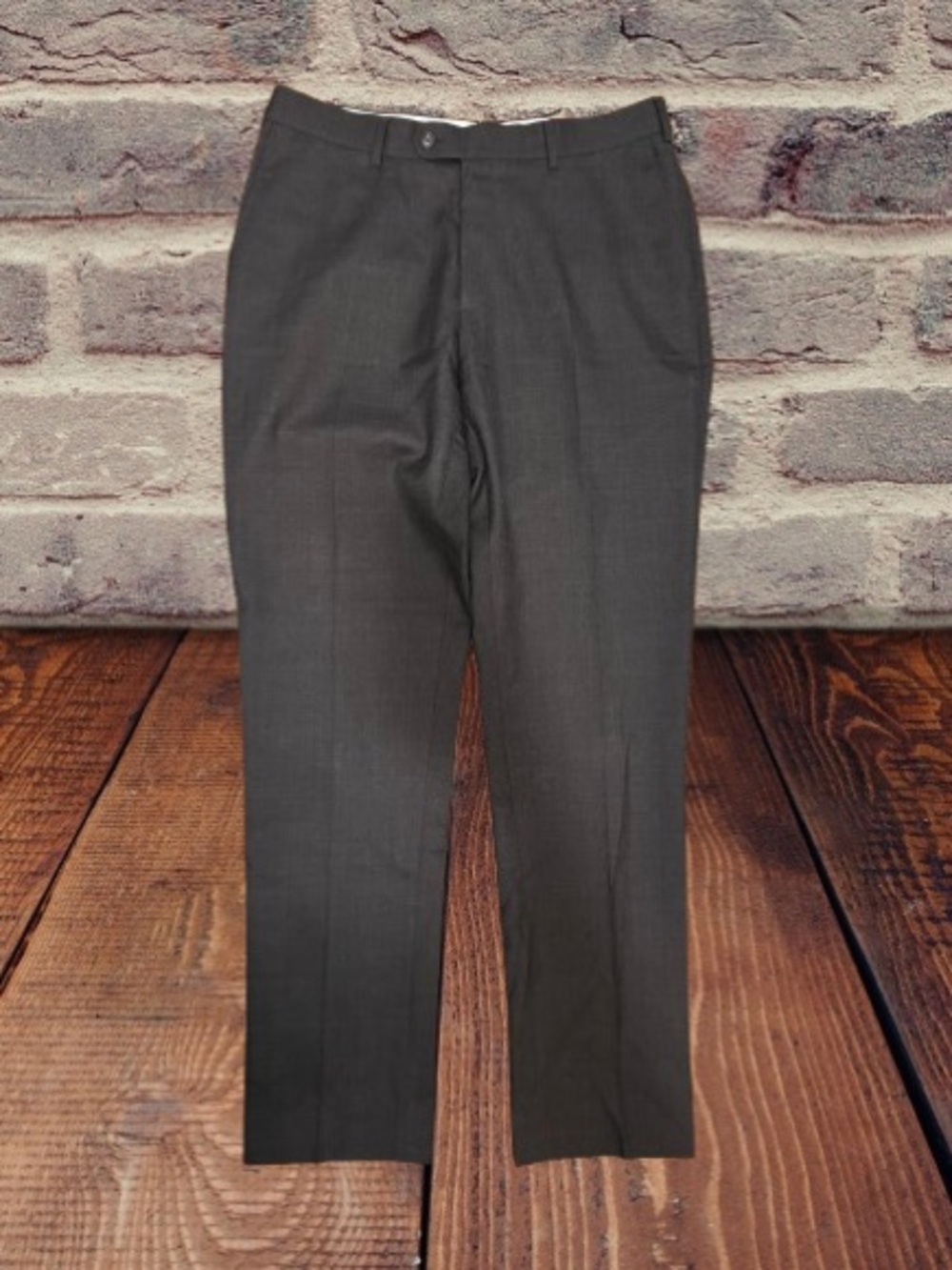 Suitsupply Brescia Brown Dress Pant